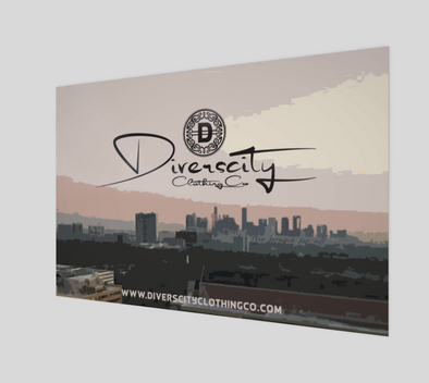 Diverscity Clothing Co. Art Poster