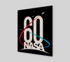 NASA 60th Anniversary Wood Print