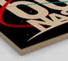 NASA 60th Anniversary Wood Print