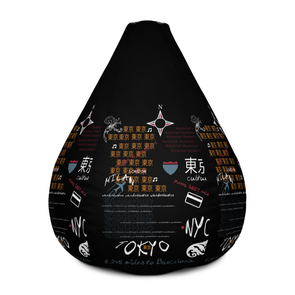 Wanderluster Bean Bag Chair Cover