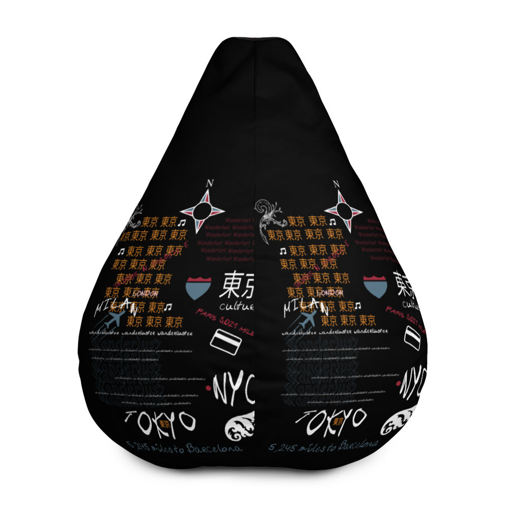 Wanderluster Bean Bag Chair Cover