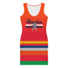 HTX Baseball Cut & Sew Dress