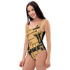 Diverscity of Houston Crossword One-Piece Swimsuit