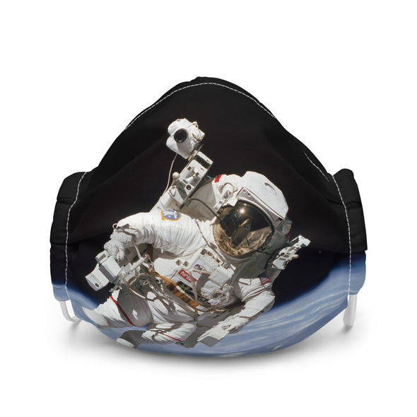 Untethered Astronaut Premium face mask