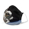 Untethered Astronaut Premium face mask