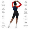 Americas Team is Houston Recycled Long-Sleeve Crop Top