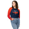 Americas Team is Houston Recycled Long-Sleeve Crop Top