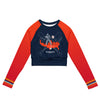 Americas Team is Houston Recycled Long-Sleeve Crop Top
