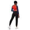 HTX Baseball Recycled Long-Sleeve Crop Top