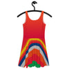 HTX Baseball Skater Dress