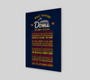 DOME History Art Print on Wood