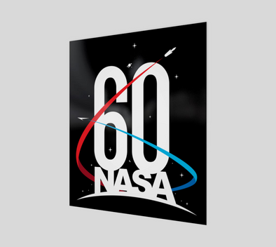 NASA 60th Anniversary Poster