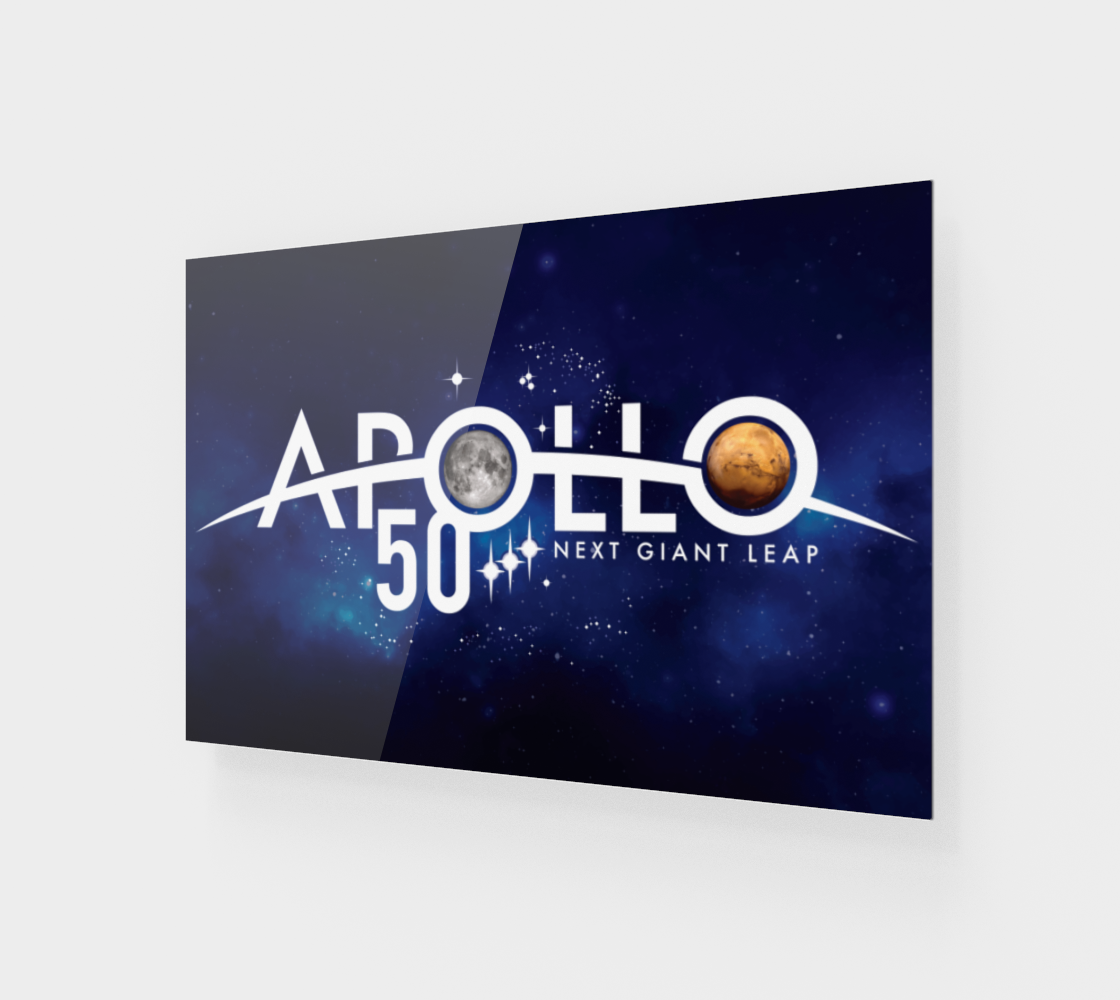 Apollo 50th Anniversary of Moon Landing Acrylic Print