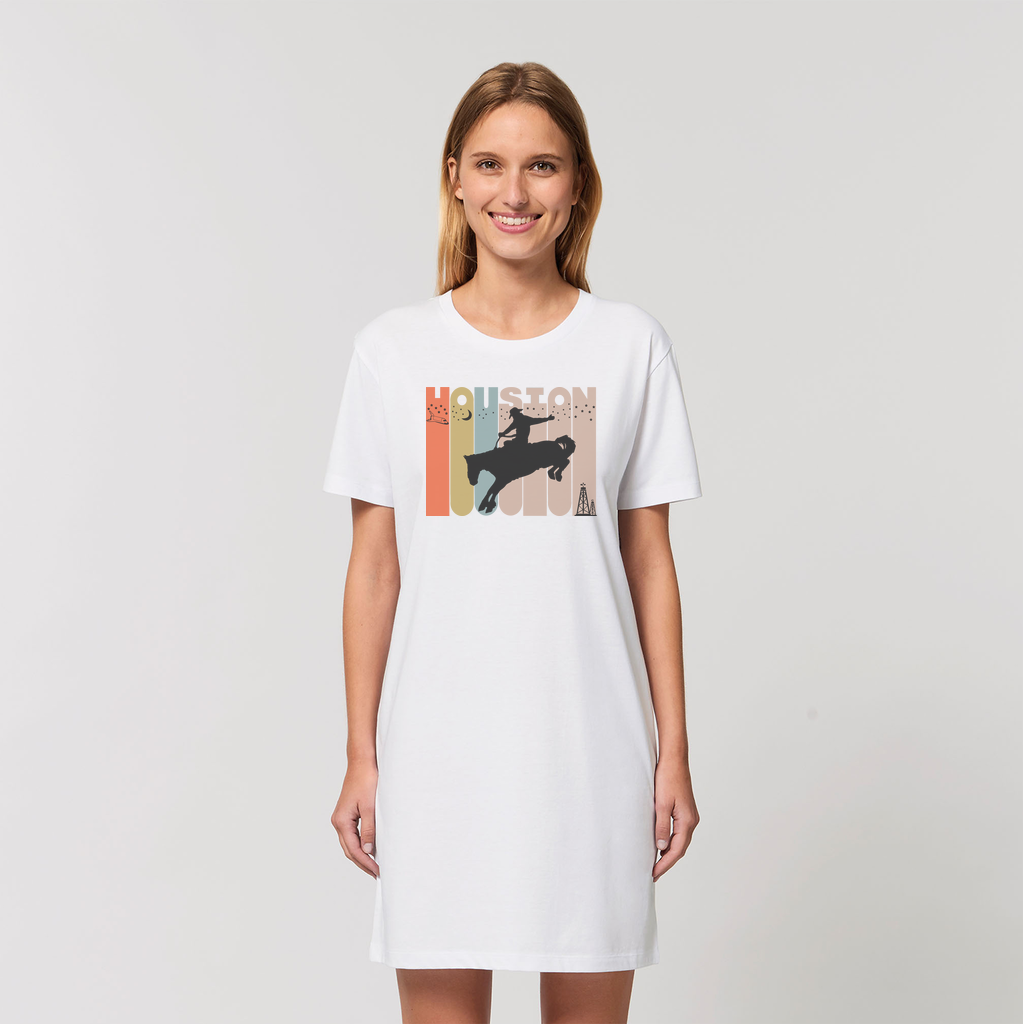 Houston Cowboys Organic T-Shirt Dress