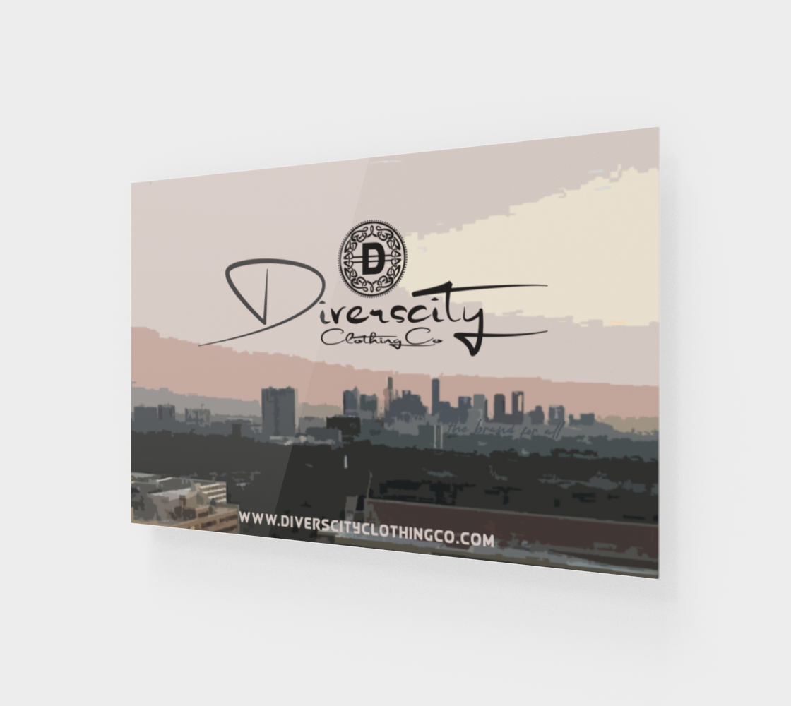 Diverscity Clothing Co. Acrylic Art Print