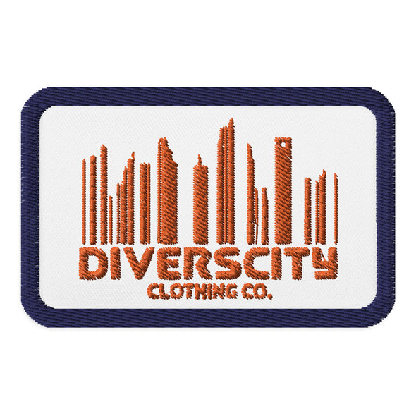 Diverscity Barcode Embroidered Patch