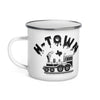 H-Town Train Drip Enamel Mug