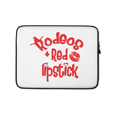 Rodeo's & Lipstick Laptop Sleeve