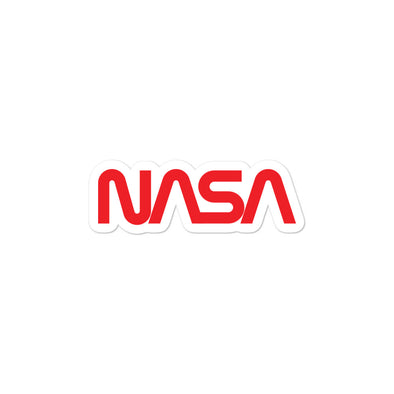 NASA Worm Sticker