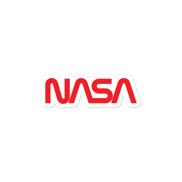 NASA Worm Sticker
