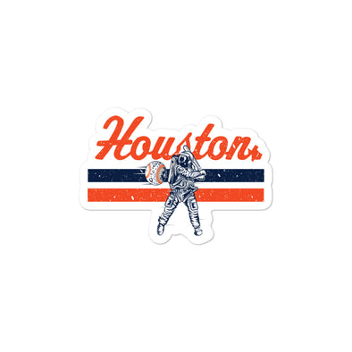 HTX Baseball Bubble-free stickers