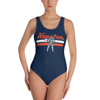 HTX Baseball One-Piece Swimsuit