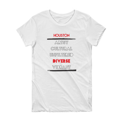 The 5 Facet's of Houston Women's Tee