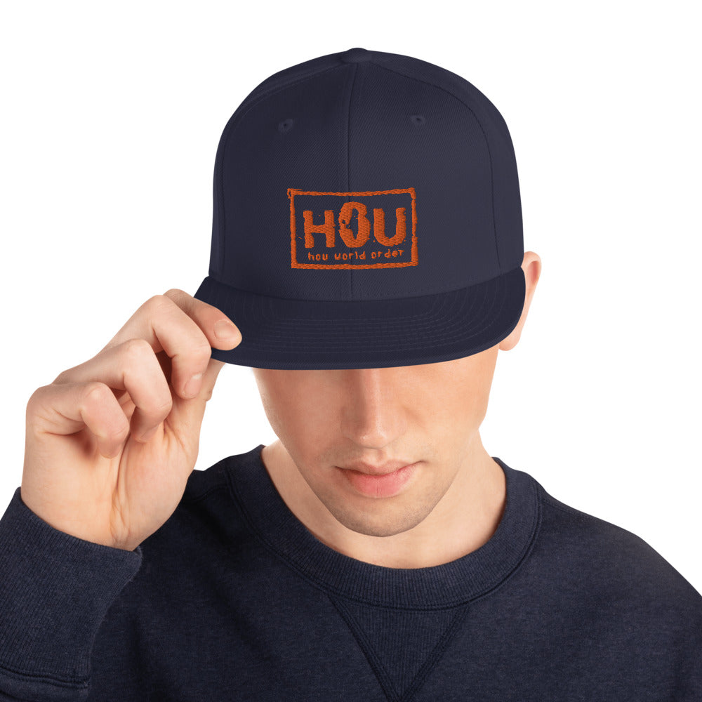 HOU World Order Snapback Hat