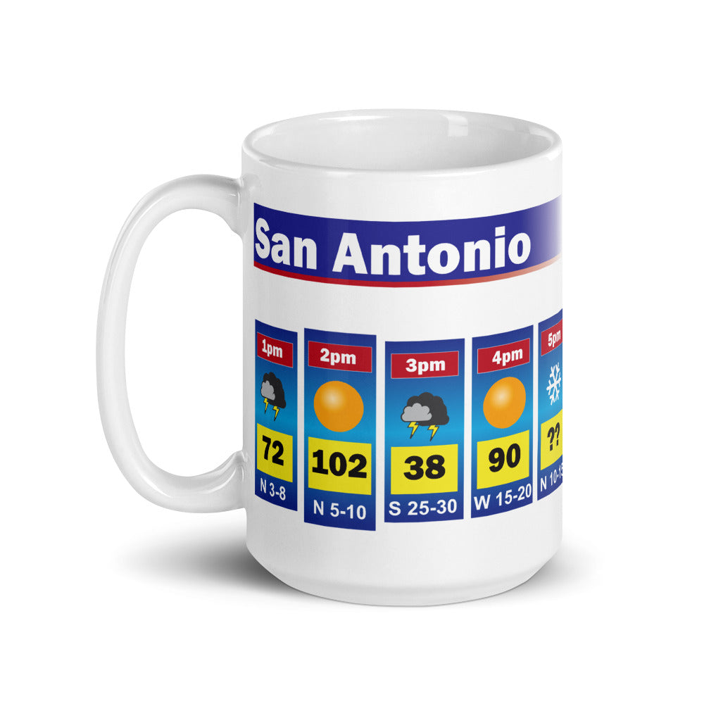 San Antonio Weather Mug