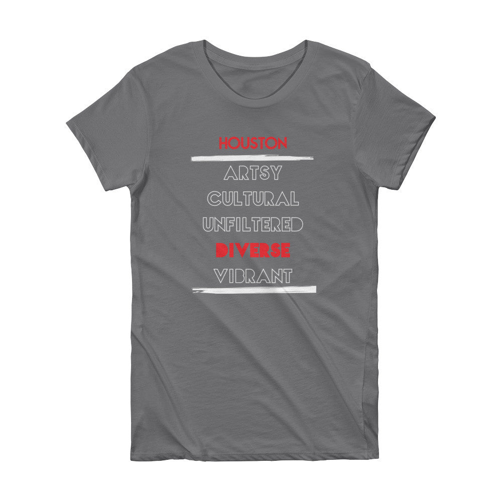 The 5 Facet's of Houston Women's Tee