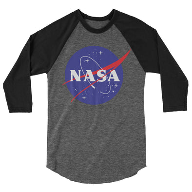 NASA 3/4 Sleeve Poly/Cotton Raglan