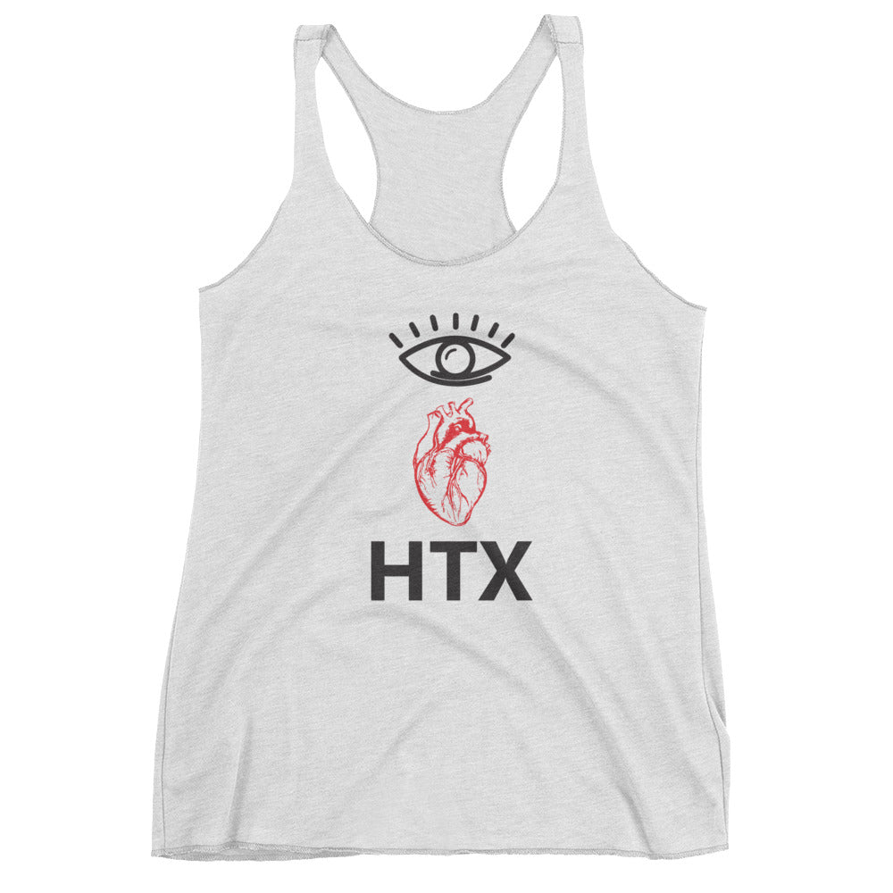 Eye Heart HTX Women's Racerback Tank