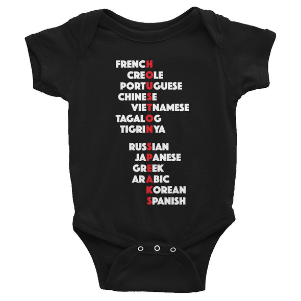 "Houston Speaks" Infant Bodysuit