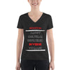 5 Facet's of Houston Women's Fashion Deep V-neck Tee