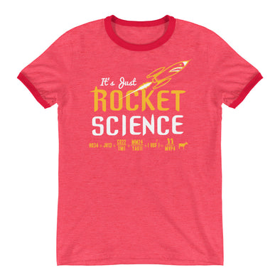 It's Just Rocket Science GOAT Ringer T-Shirt