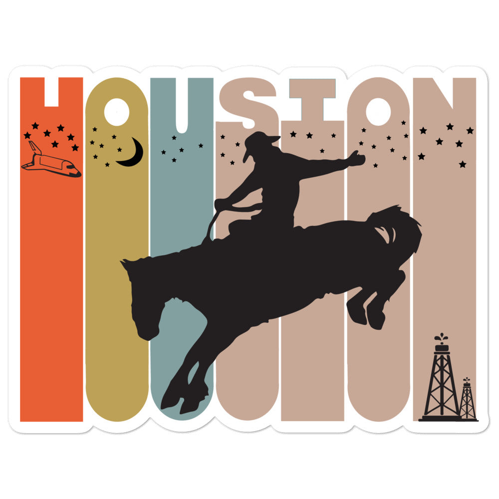 Houston Cowboys Bubble-free stickers