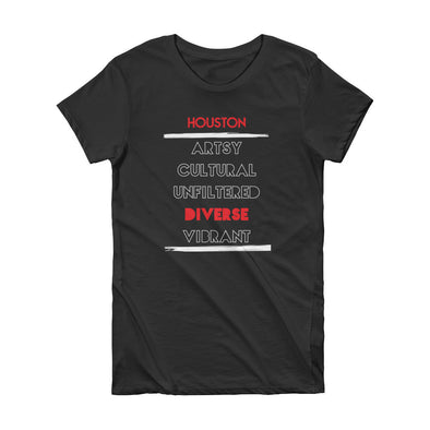 The 5 Facet's of Houston Women's Tee