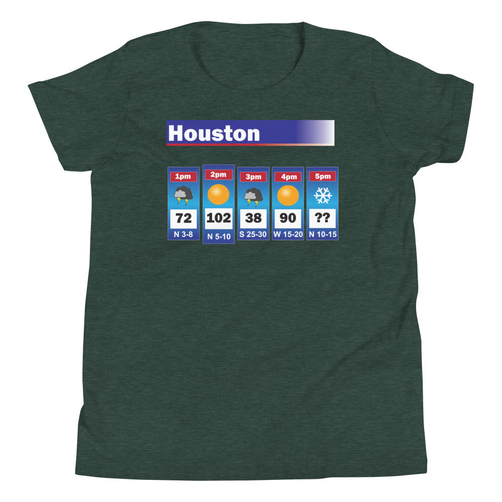 Houston Weather Youth T-Shirt