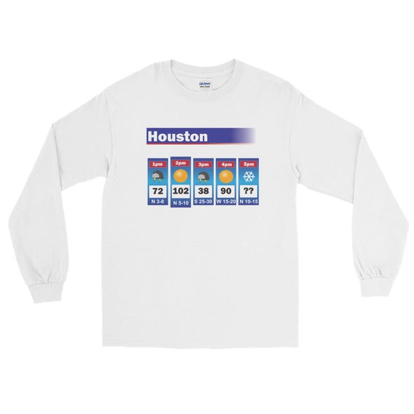 Houston Weather Long Sleeve T-Shirt