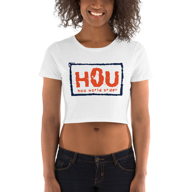 HOU World Order Women’s Crop Tee
