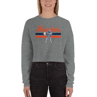 HTX Baseball Crop Sweatshirt
