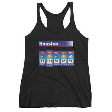 The Houston Weather Ladies Tank