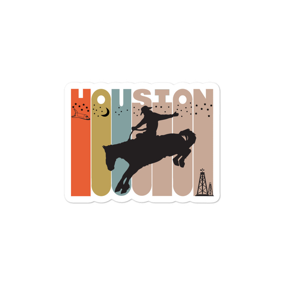 Houston Cowboys Bubble-free stickers