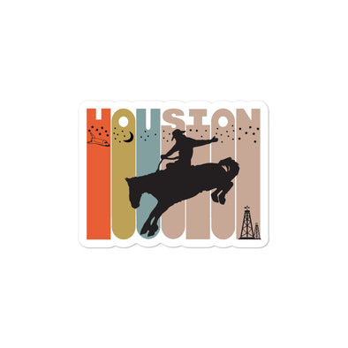 Houston Cowboys Bubble-free stickers