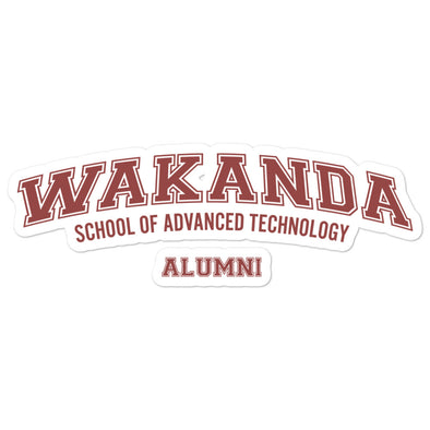 Wakanda - School of Advanced Technology Sticker
