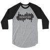 HTX City Views 3/4 sleeve raglan shirt