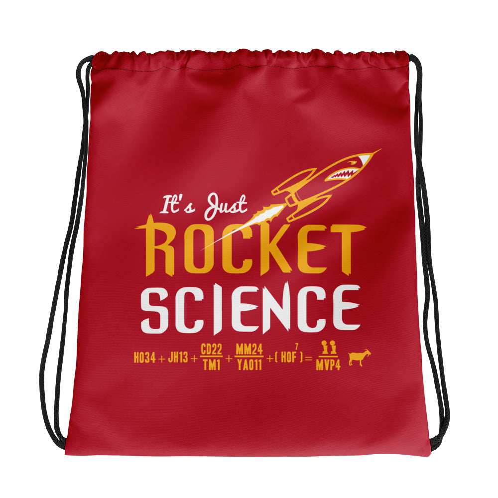 It's Just Rocket Science Drawstring bag