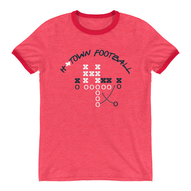 H-Town Football Ringer T-Shirt