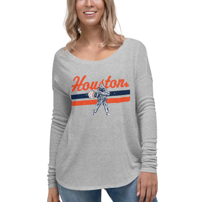 HTX Baseball Ladies' Long Sleeve Tee