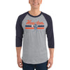 HTX Baseball 3/4 Sleeve Raglan Shirt